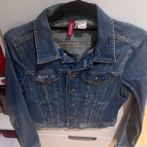 H&M Women's Blue Jean Jacket